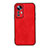 Funda Lujo Cuero Carcasa B07H para Xiaomi Mi 12S 5G Rojo