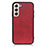 Funda Lujo Cuero Carcasa B08H para Samsung Galaxy S21 Plus 5G Rojo