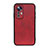 Funda Lujo Cuero Carcasa B08H para Xiaomi Mi 12S Pro 5G Rojo