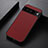 Funda Lujo Cuero Carcasa B09H para Google Pixel 7 5G Rojo