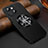 Funda Lujo Cuero Carcasa con Mag-Safe Magnetic LD2 para Apple iPhone 13 Negro
