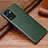 Funda Lujo Cuero Carcasa DL1 para Oppo Reno7 SE 5G Verde