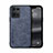 Funda Lujo Cuero Carcasa DY1 para Oppo F21s Pro 4G Azul