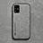 Funda Lujo Cuero Carcasa DY1 para Samsung Galaxy A51 4G Gris
