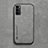 Funda Lujo Cuero Carcasa DY1 para Samsung Galaxy S20 FE 5G Gris