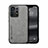 Funda Lujo Cuero Carcasa DY1 para Xiaomi Mi Mix 4 5G Gris