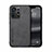 Funda Lujo Cuero Carcasa DY1 para Xiaomi Mi Mix 4 5G Negro