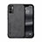 Funda Lujo Cuero Carcasa DY1 para Xiaomi POCO M3 Pro 5G Negro