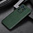 Funda Lujo Cuero Carcasa GS1 para Xiaomi Mi Mix 4 5G Verde