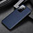 Funda Lujo Cuero Carcasa GS1 para Xiaomi Poco F3 5G Azul