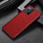 Funda Lujo Cuero Carcasa GS2 para Oppo Find X3 Pro 5G Rojo