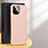 Funda Lujo Cuero Carcasa JB2 para Apple iPhone 13 Rosa