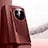Funda Lujo Cuero Carcasa JB2 para Huawei Mate 40 Pro Rojo