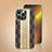 Funda Lujo Cuero Carcasa JB4 para Apple iPhone 13 Pro Max Marron