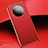 Funda Lujo Cuero Carcasa K02 para Huawei Mate 40E Pro 4G Rojo