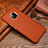 Funda Lujo Cuero Carcasa L01 para Huawei Mate 20 RS Marron