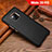 Funda Lujo Cuero Carcasa L01 para Huawei Mate 20 RS Negro