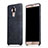 Funda Lujo Cuero Carcasa L02 para Huawei Mate 9 Negro