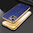 Funda Lujo Cuero Carcasa LD3 para Apple iPhone 13 Azul