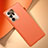Funda Lujo Cuero Carcasa N01 para Samsung Galaxy Note 20 Ultra 5G Naranja