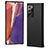 Funda Lujo Cuero Carcasa N02 para Samsung Galaxy Note 20 Ultra 5G Negro