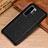 Funda Lujo Cuero Carcasa P01 para Huawei P30 Pro Negro