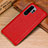 Funda Lujo Cuero Carcasa P01 para Huawei P30 Pro Rojo