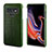 Funda Lujo Cuero Carcasa P02 para Samsung Galaxy Note 9 Verde