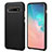 Funda Lujo Cuero Carcasa P03 para Samsung Galaxy S10 Negro