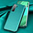 Funda Lujo Cuero Carcasa para Huawei Nova 7 SE 5G Verde