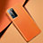 Funda Lujo Cuero Carcasa para Huawei P40 Pro Naranja