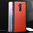 Funda Lujo Cuero Carcasa para OnePlus 7T Pro Rojo
