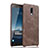 Funda Lujo Cuero Carcasa para Samsung Galaxy C7 (2017) Marron