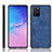 Funda Lujo Cuero Carcasa para Samsung Galaxy S10 Lite Azul