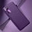 Funda Lujo Cuero Carcasa para Samsung Galaxy S20 Lite 5G Morado