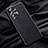 Funda Lujo Cuero Carcasa QK2 para Samsung Galaxy A72 5G Negro
