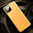 Funda Lujo Cuero Carcasa R01 para Huawei Nova 8 SE 5G Amarillo
