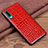 Funda Lujo Cuero Carcasa R01 para Huawei P30 Rojo