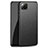 Funda Lujo Cuero Carcasa R01 para Huawei P40 Lite Negro