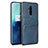 Funda Lujo Cuero Carcasa R01 para OnePlus 7T Pro Azul