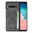 Funda Lujo Cuero Carcasa R01 para Samsung Galaxy S10 5G Gris