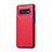 Funda Lujo Cuero Carcasa R01 para Samsung Galaxy S10 Plus Rosa Roja