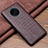 Funda Lujo Cuero Carcasa R01 para Xiaomi Poco F2 Pro Marron