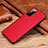Funda Lujo Cuero Carcasa R02 para Huawei Honor View 30 Pro 5G Rojo