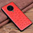 Funda Lujo Cuero Carcasa R02 para Xiaomi Poco F2 Pro Rojo