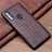 Funda Lujo Cuero Carcasa R03 para Huawei Honor 20 Lite Marron