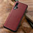 Funda Lujo Cuero Carcasa R03 para Huawei Honor 20S Rojo