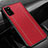 Funda Lujo Cuero Carcasa R03 para Huawei Honor View 30 Pro 5G Rojo