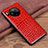 Funda Lujo Cuero Carcasa R03 para Huawei Mate 30 5G Rojo