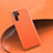 Funda Lujo Cuero Carcasa R03 para Huawei P30 Pro Naranja